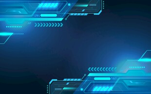 科技感蓝光渐变抽象背景