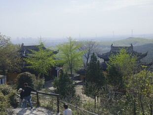 中式园林景观俯瞰图