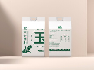 面粉大米手提袋样机