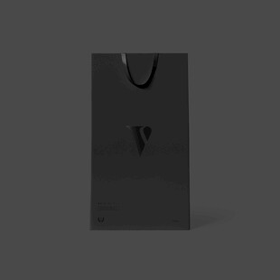 黑色简约手提袋