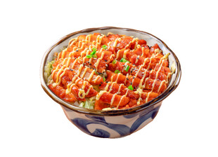美味蟹肉盖饭