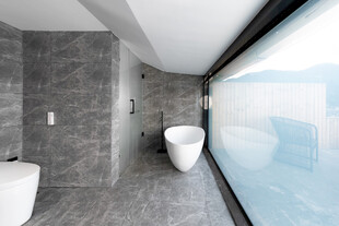 现代简约风卫生间全景