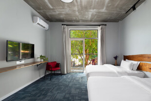 简约现代风格的舒适卧室