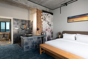 现代简约风卧室温馨场景