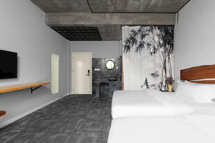 现代简约风卧室室内场景