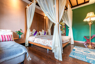 温馨浪漫的卧室布置场景