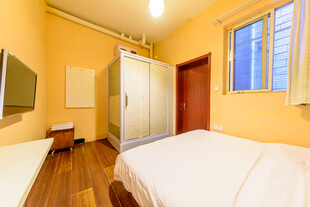 温馨简约卧室室内场景