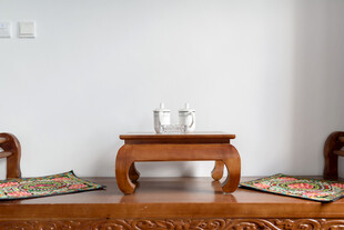 中式简约茶室桌椅组合