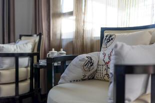 温馨舒适的室内沙发场景