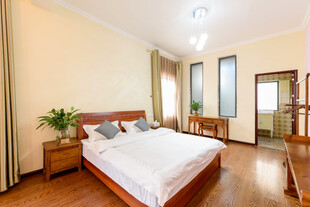 温馨简约卧室室内场景