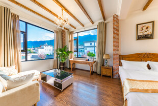 现代风格温馨舒适卧室空间