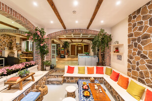 豪华室内休闲娱乐空间