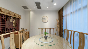 现代简约风室内餐厅场景