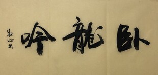 卧龙吟 杨克东书法