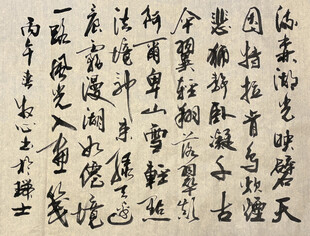 瑞士 杨克东书法作品