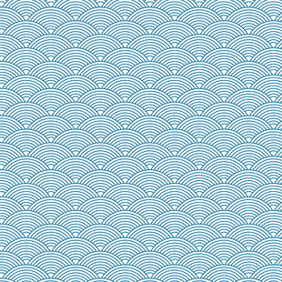 浅蓝色鱼鳞纹云纹几何图案背景