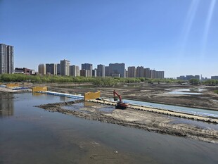 太原汾河清淤