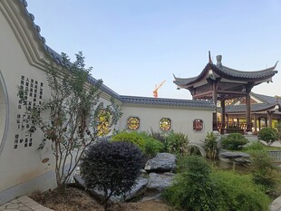 中式庭院景观 古韵雅致