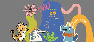 童心多巴胺宝宝宴生日宴设计