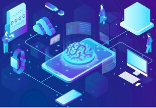 AI人工智能 科技海报背景