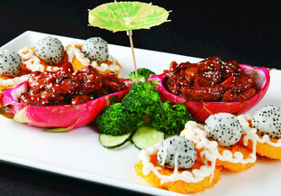 创意摆盘特色美味菜肴