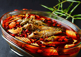 香辣美味泡椒烤鱼