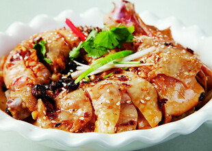 美味鲜香的酱汁鸡肉