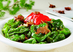 青椒炒肉