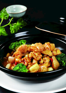 美味茄子炒肉