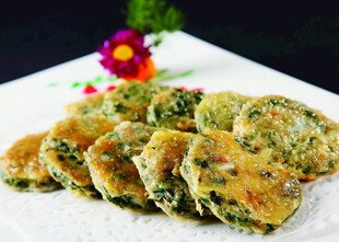 香煎蔬菜饼