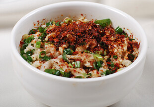香辣豌豆炒饭