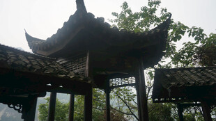 古雅中式亭阁