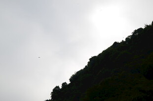 山巅剪影 天光相伴