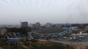 恩施城市体育场全景风貌