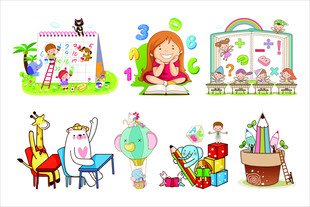 卡通学习素材