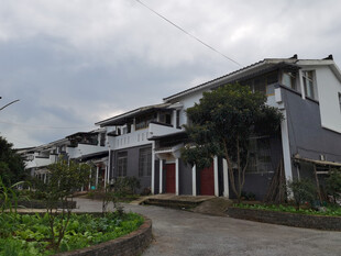 现代风格联排住宅外观