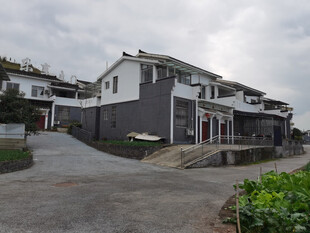 现代风格联排住宅景观