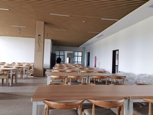 现代风格宽敞餐厅空间