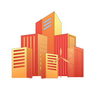 高楼建筑群