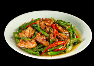 青椒炒肉