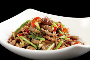 小炒黄牛肉