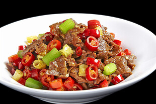 小炒新鲜黄牛肉