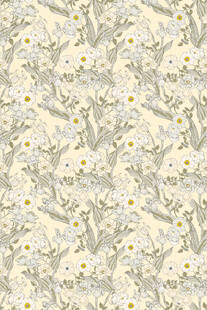 复古花卉图案背景纹理