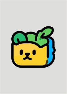 可爱寿司风卡通形象