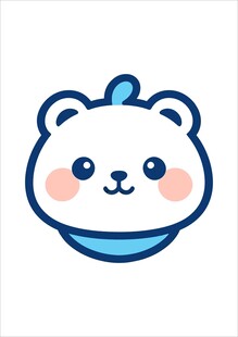 可爱卡通小熊头像