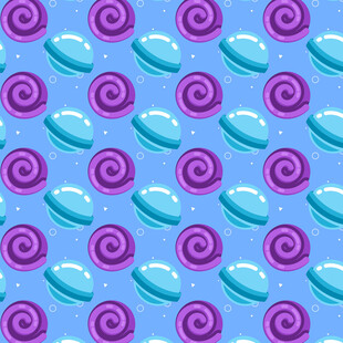 糖果图案背景