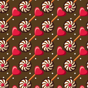 糖果图案背景