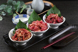 美味日式红肉料理三拼