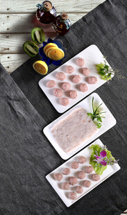 新鲜肉类食材展示