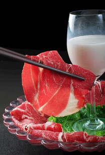 鲜切牛肉片与饮品搭配
